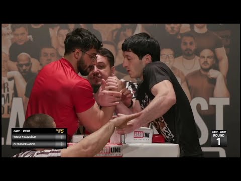 Yusuf Ziya Vildizoglu Vs Oleg Chersakov💪 EastVsWest Armwrestling