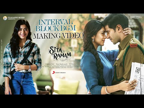 Sita Ramam Interval Block BGM - Making Video | Dulquer Salmaan | Mrunal | Vishal Chandrasekhar — Sita Ramam