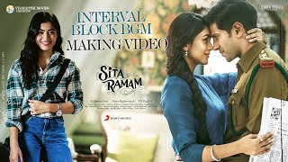 Sita Ramam Interval Block BGM - Making Video  Dulq