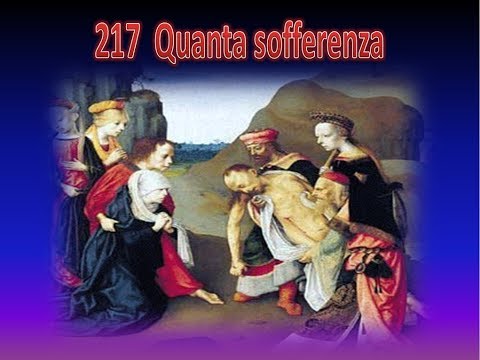 217  QUANTA SOFFERENZA - KARAOKE