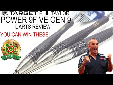 Target PHIL TAYLOR POWER 9FIVE GEN 9 Darts Review You Can Win These Darts