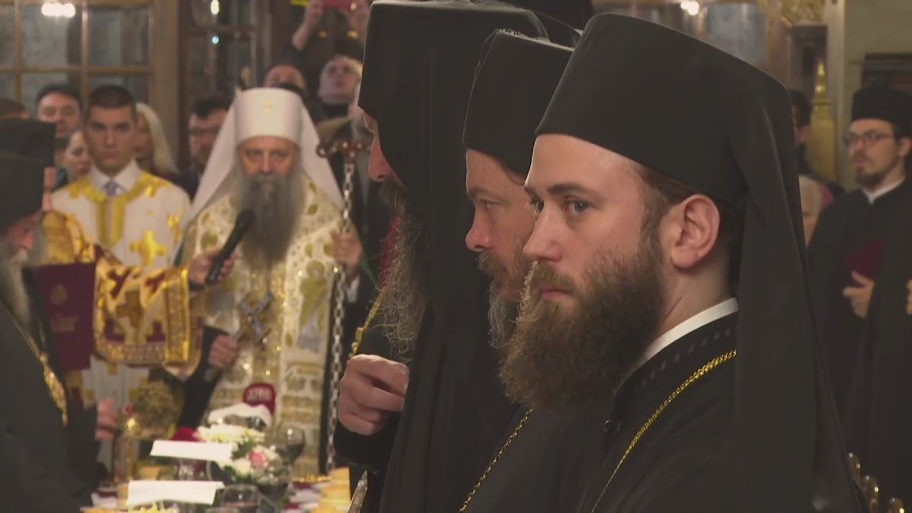 Свечани чин наречења архимандрита Петра за Епископа топличког