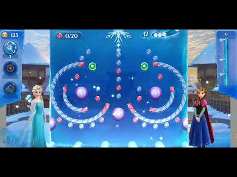 frozen free fall : icy shot - level 10 in 35 seconds