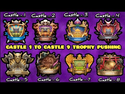 Castle 1 to Castle 9 Journey? All Castle Reaching Gameplay! Castle Crush