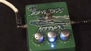 Video thumbnail for BBE Green Screamer overdrive guitar effects pedal demo w/ Les Paul and a Marshall JMP Mk II 100 watt by gearmanndude