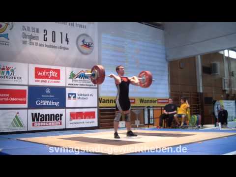 Gruppe 7 Männer -85kg Deutsche Meisterschaft Gewichtheben Obrigheim 2014 10 25