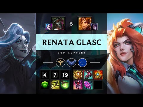 Renata Glasc Support vs Leona - EUW Diamond Patch 25.15