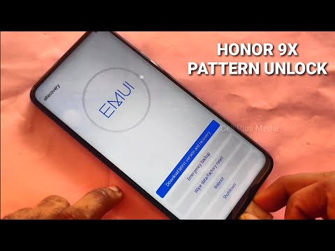 Honor 9X Pattern Lock Reset