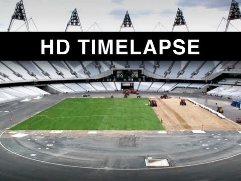Olympisch Stadion Londen 2012 - Time lapse