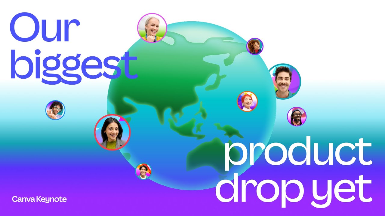 Video del Canva Keynote 2025: Un Evento Globale per Promuovere Creatività e Innovazione nel Design