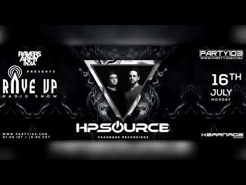 Rave Up Radio 016 - HP Source In The Mix