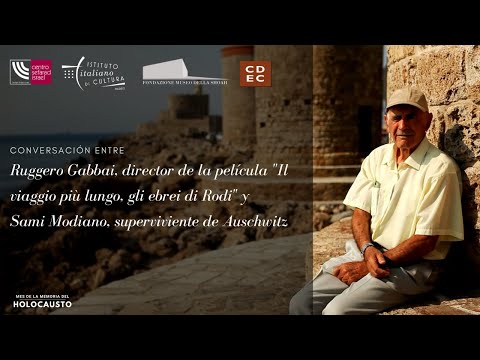 Conversación entre Ruggero Gabbai y Sami Modiano