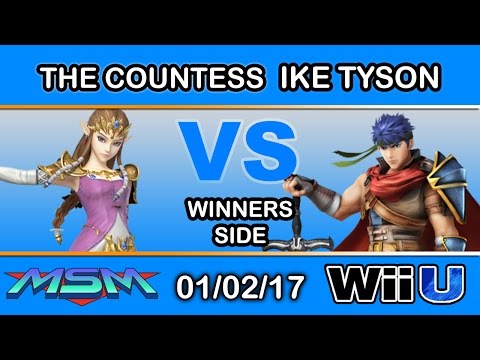 MSM 79 - Ronin | The Countess (Zelda) Vs. Ike Tyson (Ike) Winners Side - Smash Wii U