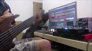 Delerium - Run for it - bass cover