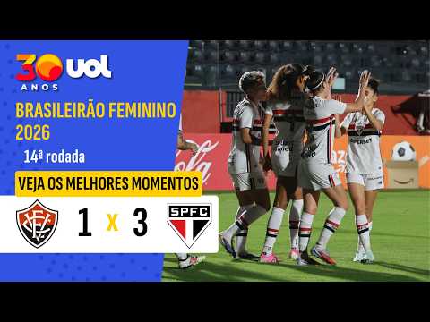 Gols e melhores lances de Vitória x São Paulo