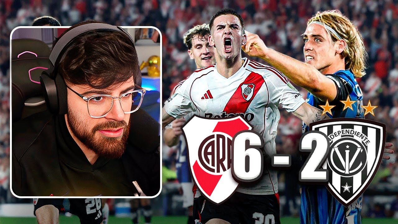 LA COBRA REACCIONA EN VIVO | RIVER VS INDEPENDIENTE (6-2) COPA LIBERTADORES