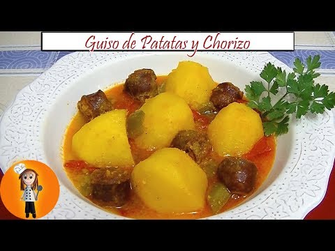 Guiso de Patatas y Chorizo | Receta de Cocina en Familia