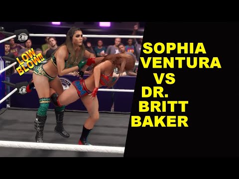 WWE 2K23 Sophia Ventura vs Dr. Britt Baker - No Holds Title Match