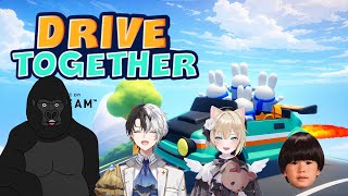 【Drive together→DON'T SCREAM TOGETHER】ドライブからのホラゲー【バーチャルゴリラ/胡桃のあ/Kamito/トナカイト(ヘンディー)】