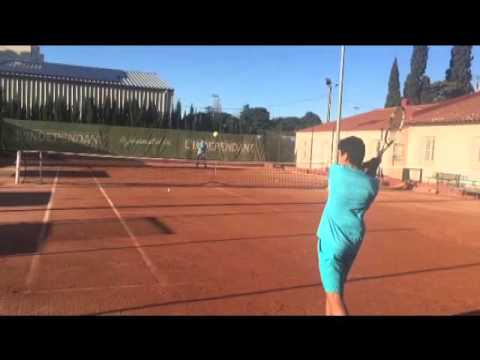 Recruit Tennis Video University USA OverBoarder - Sami Akouz