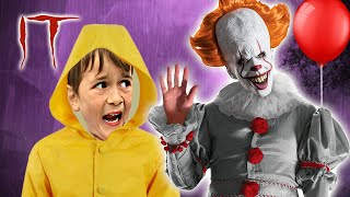 IT Movie Parody - With Pennywise The Dancing Clown! Kids Parody