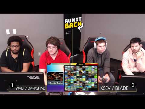 Run It Back - WaDi / DarkShad (ROB / Shulk) vs Ksev / Blade Losers Quarters - Smash Ultimate