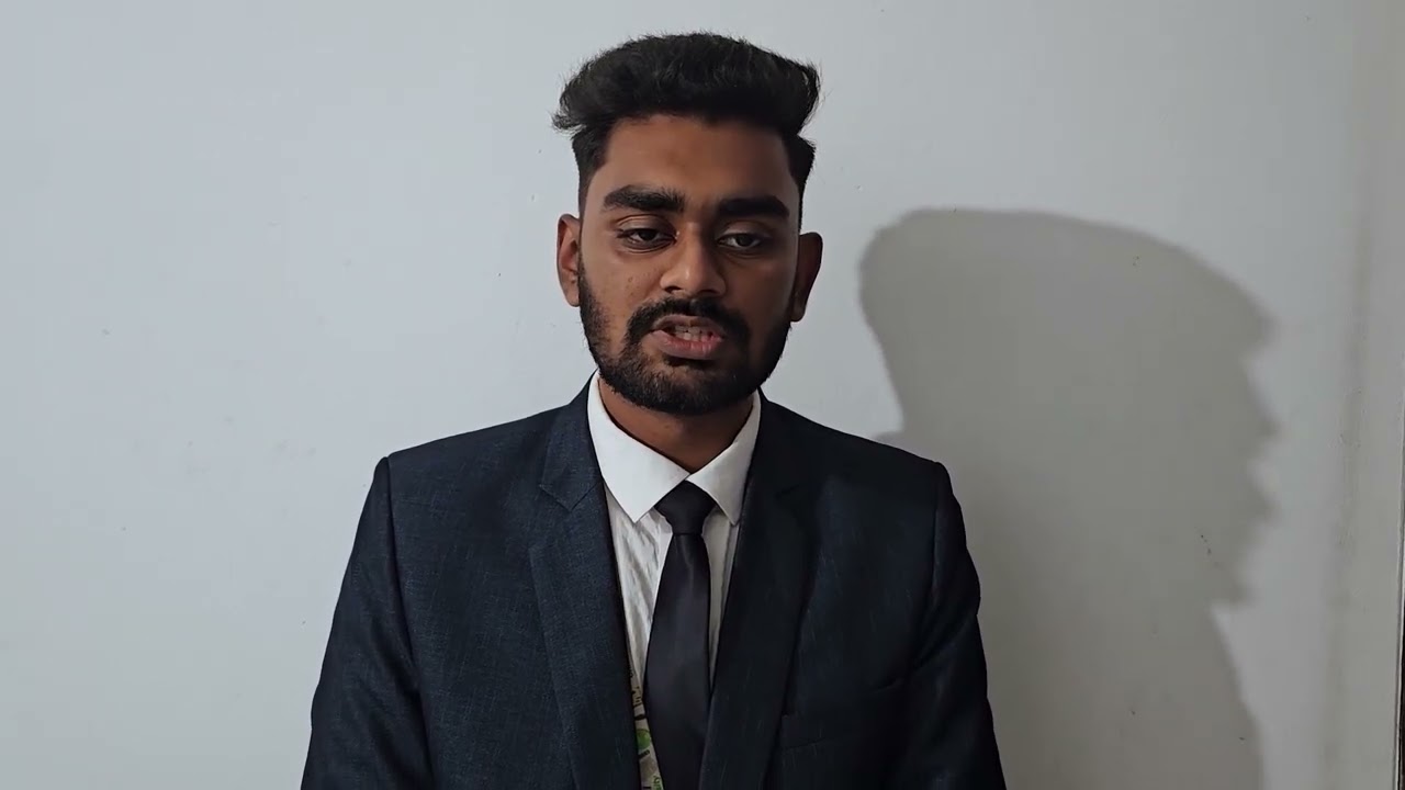 video resume//Fahim ahmed// id276