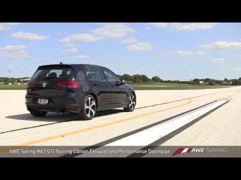 AWE Tuning Mk7 Touring Edition Exhaust and Performance Downpipe