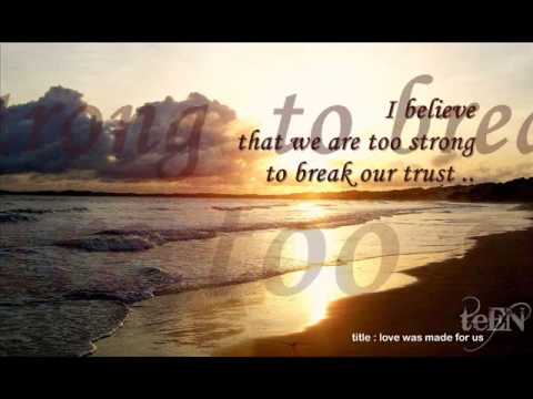 LOVE WAS MADE FOR US - cleo