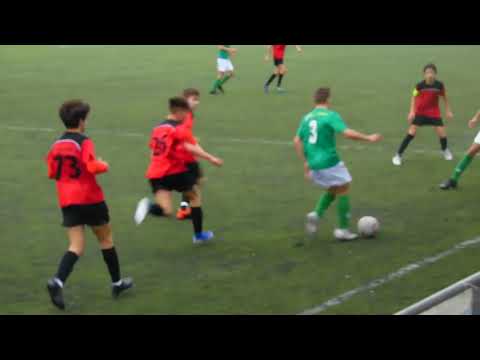 Alcobendas Levitt CF "A" vs Pozuelo de Alarcón "A" - FULL GAME - Ignacio Arsuaga, # 10, green jersey