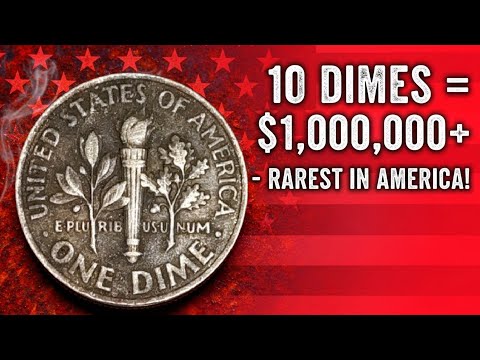 Top 5 Most Valuable Roosevelt Dimes EVER – Hidden Treasure Coins Worth $218K+ Each!”