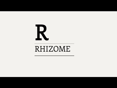 Three Minute Theory: What is the Rhizome?