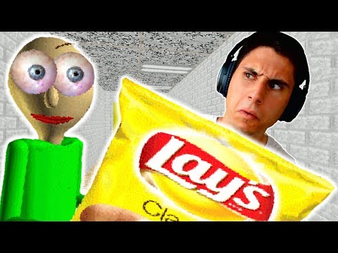 BALDI STOLE MY CHIPS! | New Baldi's Basics Mod