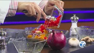 Dr. Nandi's warm kale, quinoa and butternut squash salad