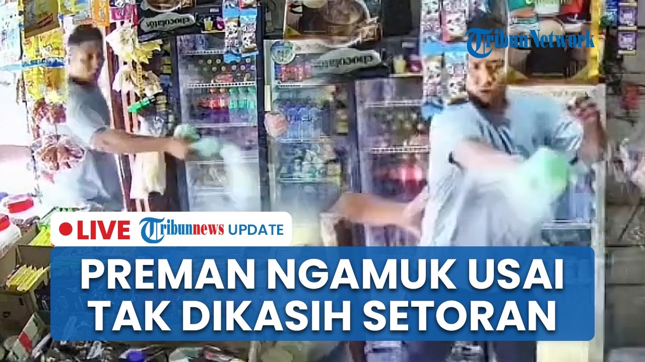 LIVE: Preman di Deli Serdang Ngamuk Nyaris Bakar Warung & Ancam Bunuh Korban, Pelaku Dibekuk Polisi