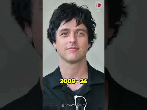 Billie Joe Armstrong #shorts #billiejoearmstrong #throughtheyears #singer #greenday