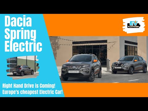Dacia Spring Electric - Europe's Cheapest Electric Car & Right Hand Drive is Coming!