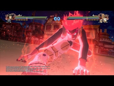 Naruto Ultimate Ninja Storm 4 - Guy Combo/Ultimate Jutsu Cancel