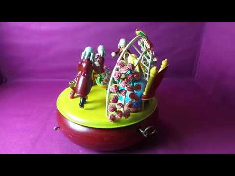 Steinbach uralte Spieluhr Nr.179 - seltenes Sammlerstück aus dem Erzgebirge