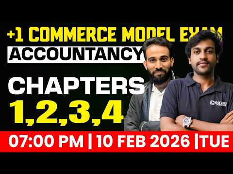 Plus One Accountancy Model Exam | Chapters 1-4 | Exam Winner
