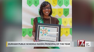Durham Public Schools names Principal of the Year