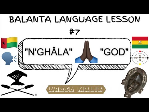 BALANTA LANGUAGE 🇬🇼 - Lesson #7 (Spirituality)