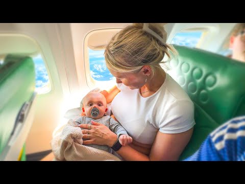 DE EERSTE KEER VLIEGEN MET EEN BABY! #4007 & #4008