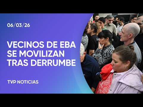 Derrumbe en Parque Patricios: colecta y movilización de vecinos