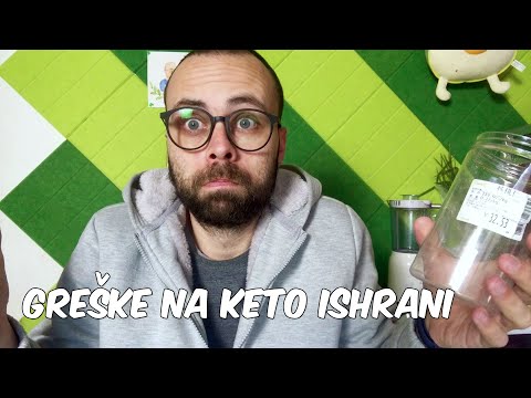 Učestale greške na keto ishrani