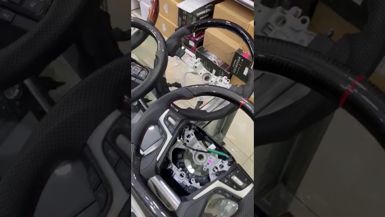 Руль AMG 2021-Style (Карбон, 3pin) Video 1
