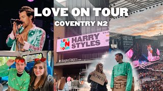 HARRY STYLES LOVE ON TOUR COVENTRY N2 VLOG | Outfit prep, concert vlog & a BIG surprise! 🪩 🥝 🍉✨