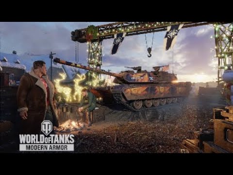 M1 Abrams - th/Gold Mark Game:Wot Console-World of Tanks Console
