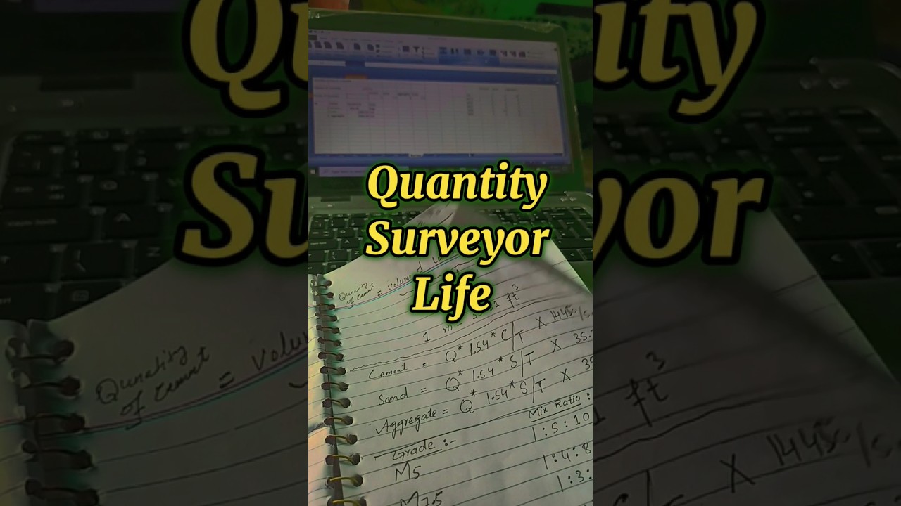 Quantity Surveyor Skills | Civil Engineering and construction Industry #quantitysurveyor #civilengr