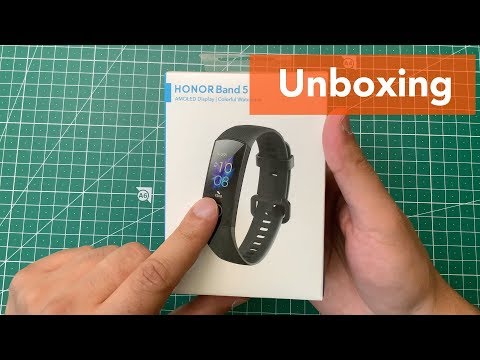 Honor Band 5 Unboxing und Installation: Konkurrenz zum Xiaomi MiBand 4 ?